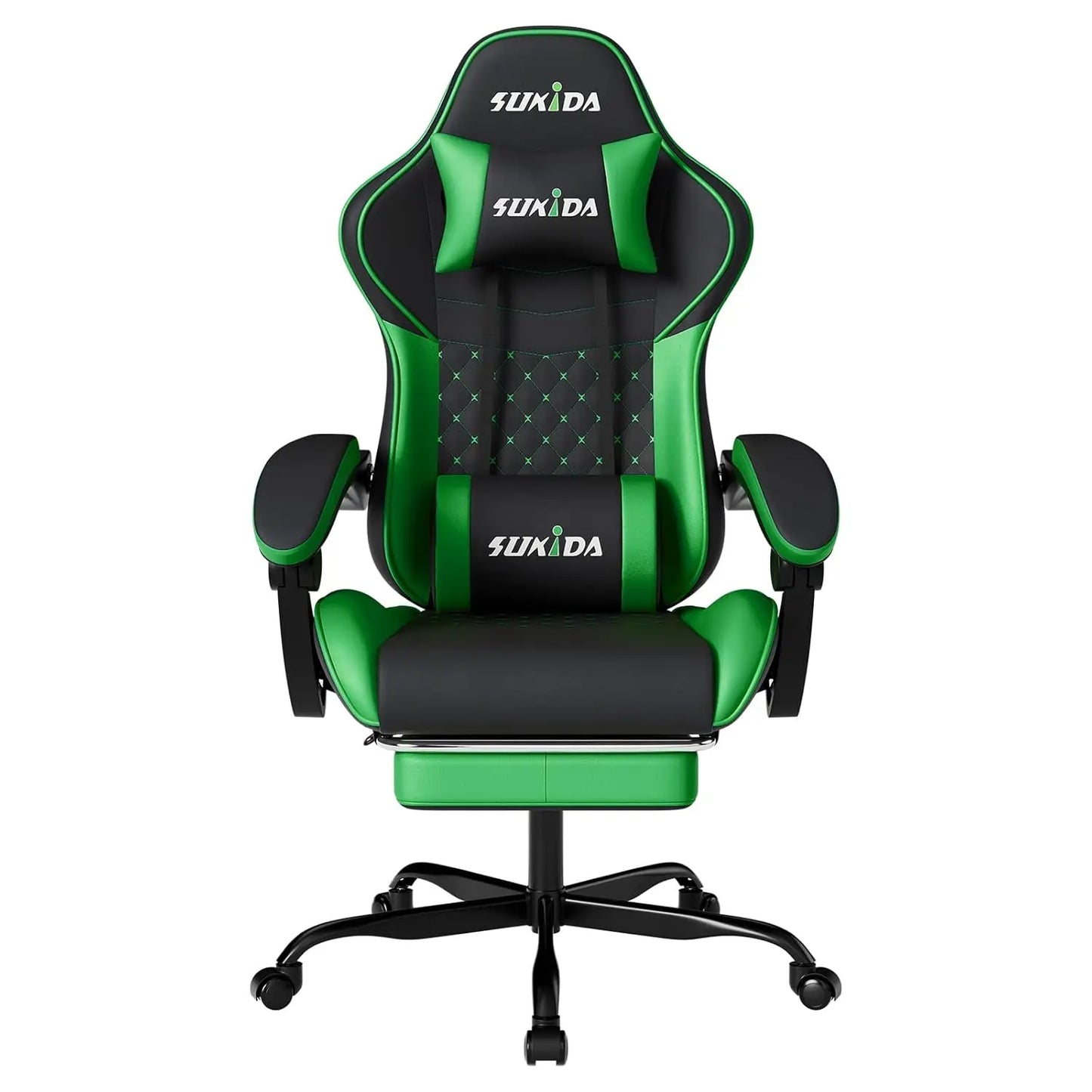 Ergonomic Video Gamer Chairs Gaming Computer Chairs Gamer Chairs for Adults Massage Lumbar Support Swivel Height, Customized