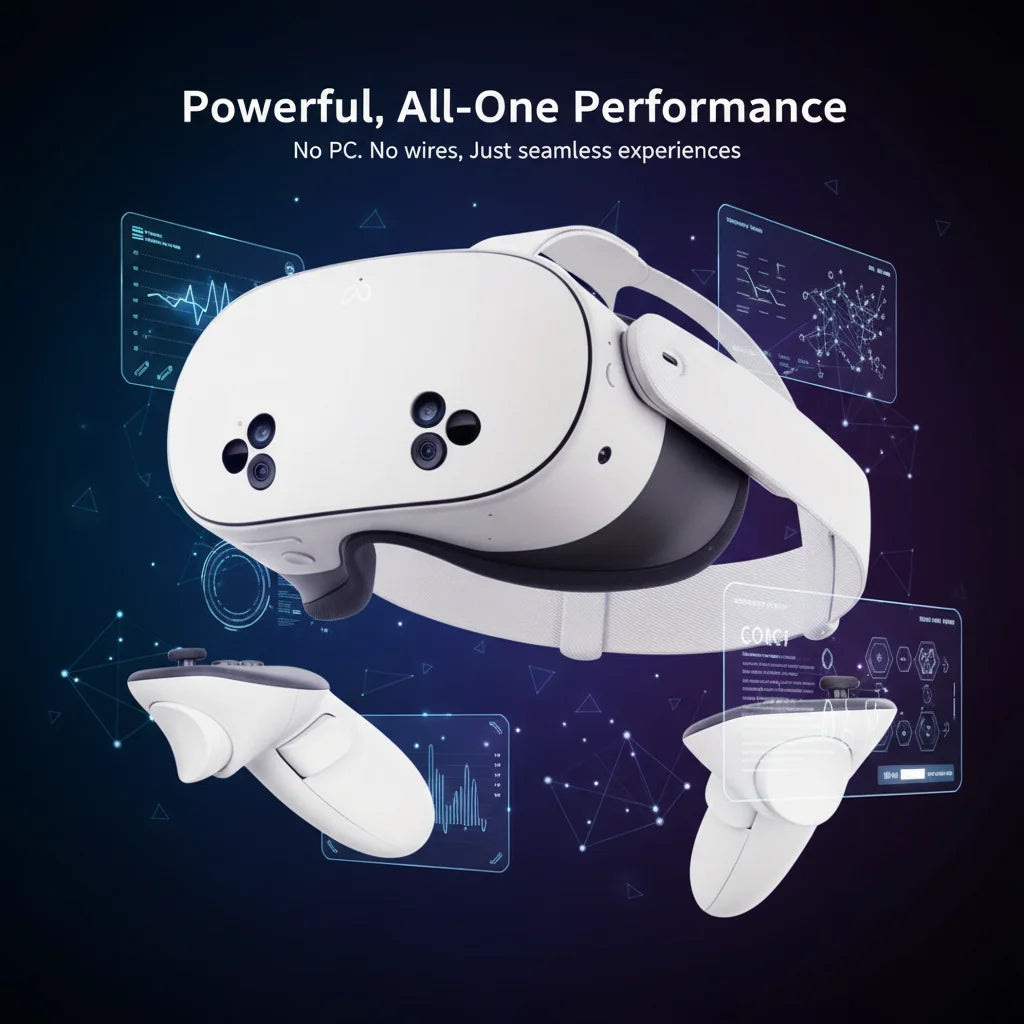 Meta Quest 3S 128GB – All-in-One Mixed Reality Headset for Immersive VR/MR Experiences