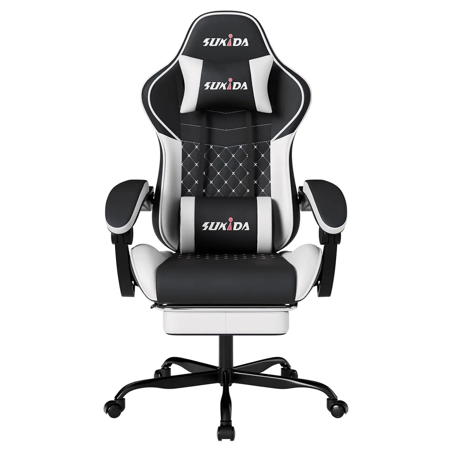 Ergonomic Video Gamer Chairs Gaming Computer Chairs Gamer Chairs for Adults Massage Lumbar Support Swivel Height, Customized