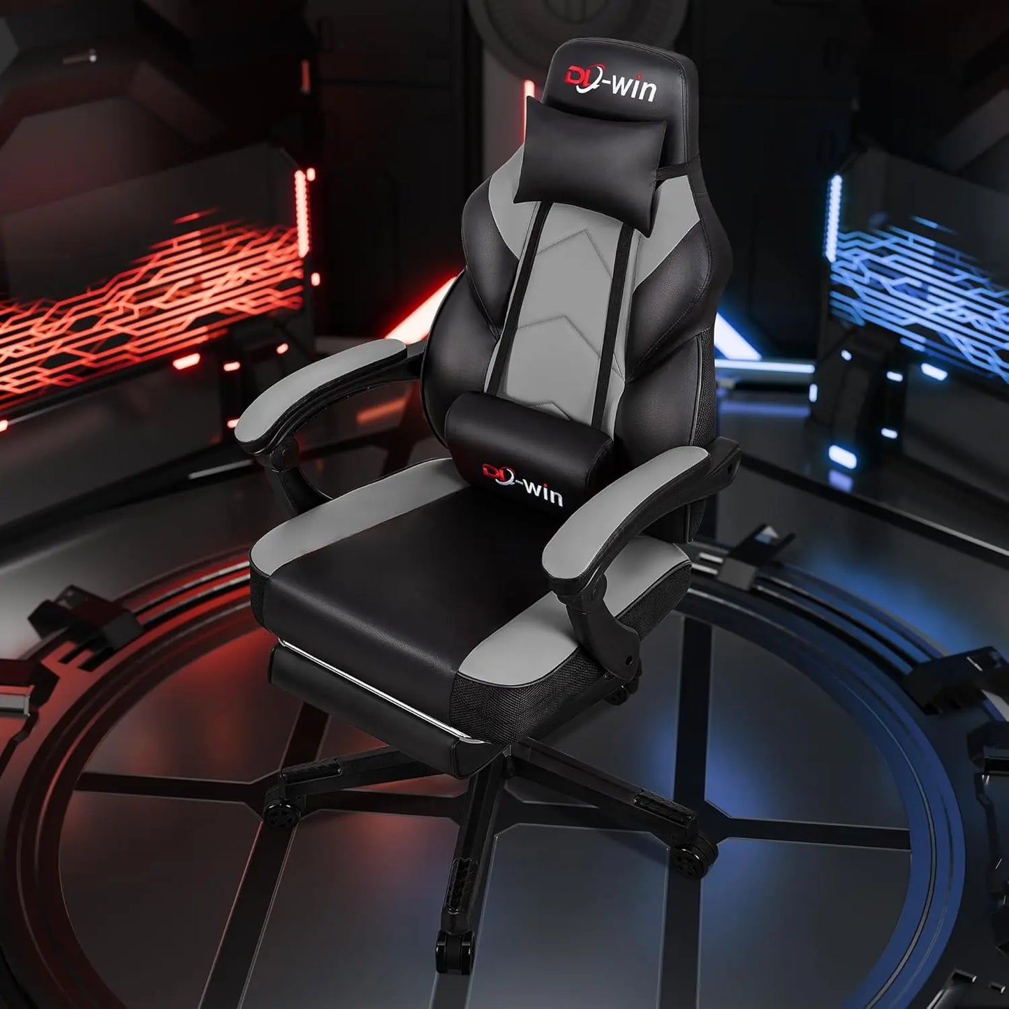 Gaming Chairs for Adults, Computer Chair with Footrest and High Back, Big and Tall Gamer Chair's with Massage, Customized
