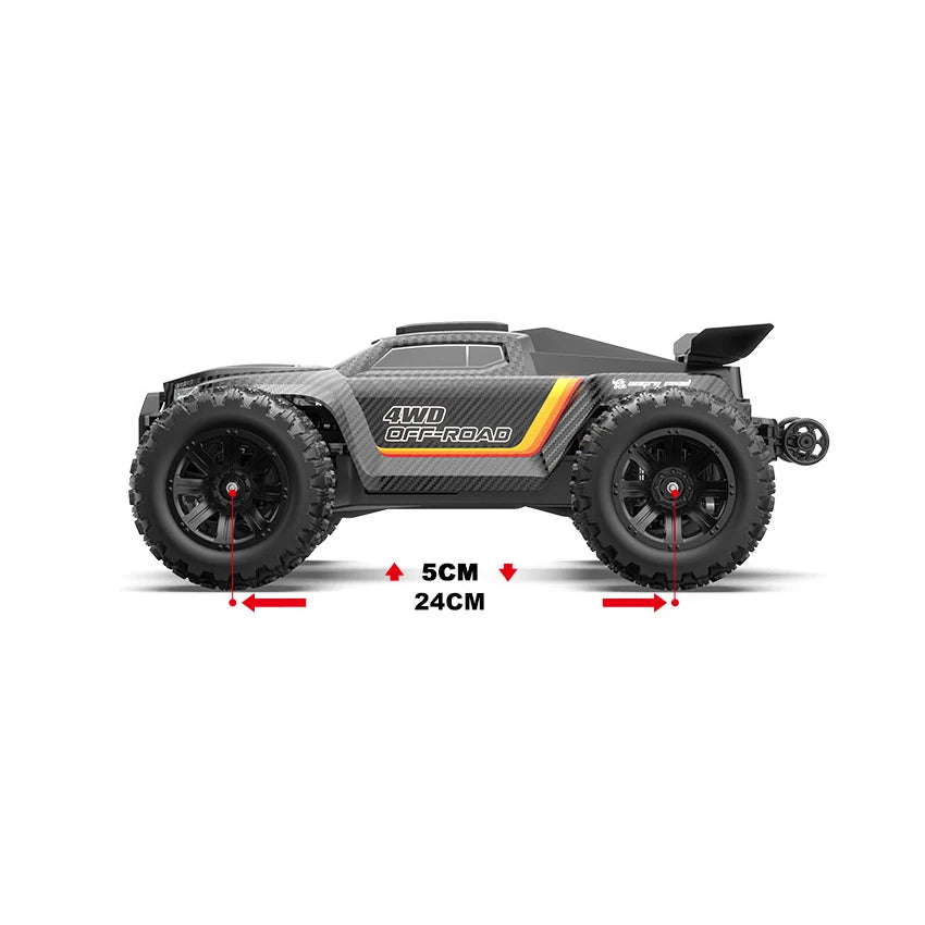Rc Car 4x4 Rc Toys Rc Offroad 58 KM/H Truck RC 4WD Electric 3S High-Speed Brushless Control Car For Adult Shipping From US HYPER GO MJX 12212 1:12