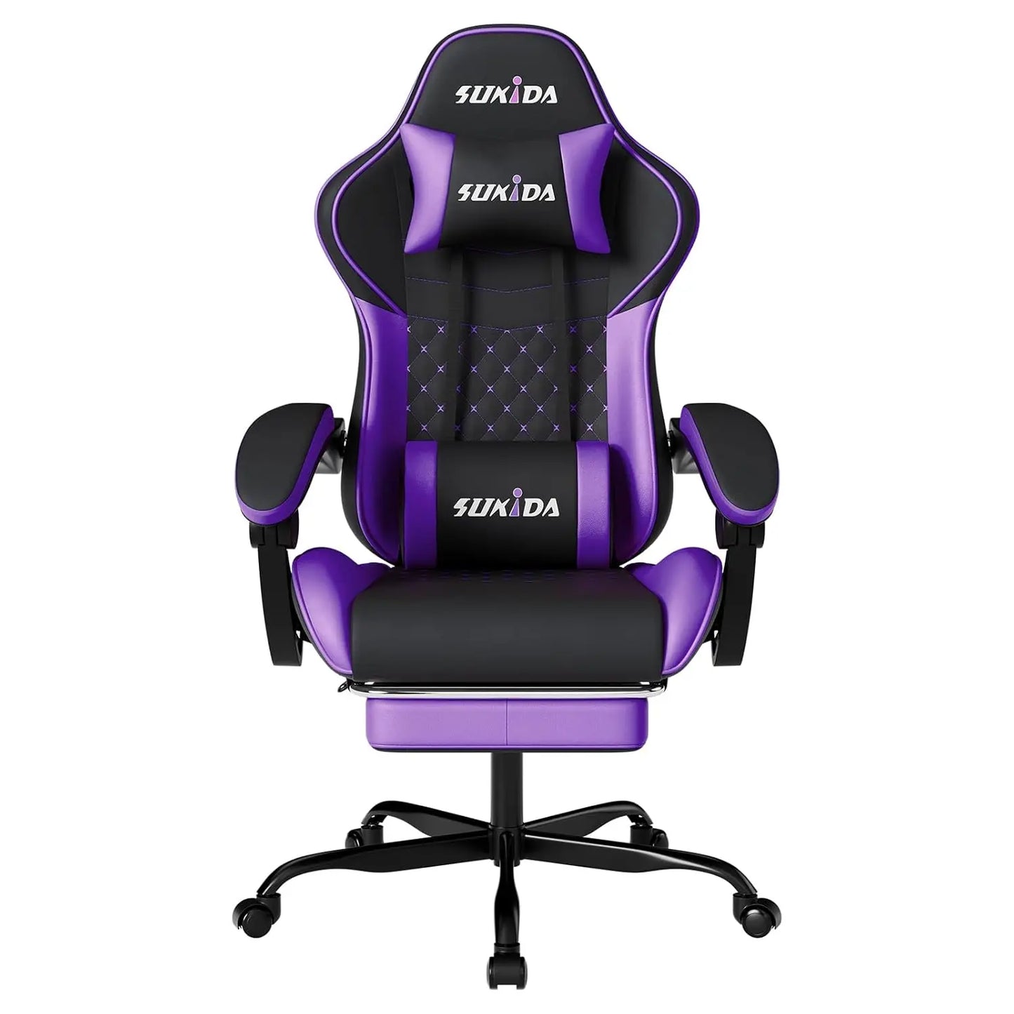 Ergonomic Video Gamer Chairs Gaming Computer Chairs Gamer Chairs for Adults Massage Lumbar Support Swivel Height, Customized
